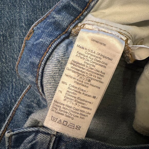Madewell Perfect Vintage Jeans in Drayton Wash Women’s Size 28 High Rise Tapered - Picture 13 of 16